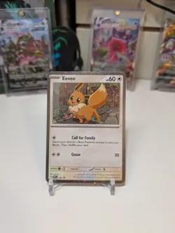 Eevee SVP200 Black Star Cosmos Holo Promo Destined Rivals Pokemon TCG NM - Image 1