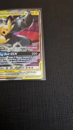 pokemon 2019 pikachu zekrom tag team gx 33/181 mn-m+ - Image 4