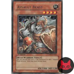 Yugioh Assault Beast CRMS-EN024 Rare 1st Edition NM - Image 1
