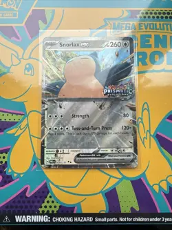 Snorlax ex 076/131 Prismatic Evolutions Stamped Promo NM - Image 1