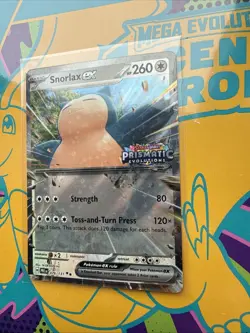 Snorlax ex 076/131 Prismatic Evolutions Stamped Promo NM - Image 2