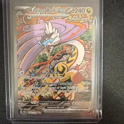 Pokemon Raging Bolt EX 166/131 SV Special Illustration Rare Holo - Image 1