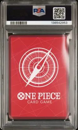 2025 ONE PIECE PROMOS DODGERS X ONE PIECE NIGHT #010 MONKEY D. LUFFY PSA 10 - Image 2