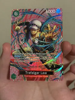 Trafalgar Law SP OP13-031 Adventure on Kami’s Island One Piece Foil OP15-EB04 - Image 2