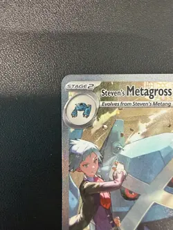 2026 Pokemon Ascended Heroes Steven's Metagross ex SIR English 289/217 Mint - Image 4