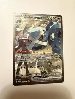 Pokemon TCG: Steven's Metagross Ex 289/217 Ascended Heroes SIR - Image 1