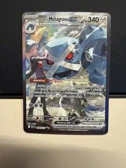 Pokemon - Steven's Metagross Ex - 289/217 - ME: Ascended Heroes - *SIR* - NM - Image 1