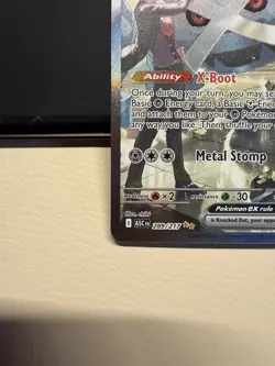 Pokemon - Steven's Metagross Ex - 289/217 - ME: Ascended Heroes - *SIR* - NM - Image 3