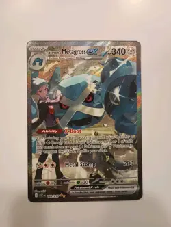 Pokemon TCG Steven's Metagross EX Ascended Heroes 289/217 NM SIR - Image 1