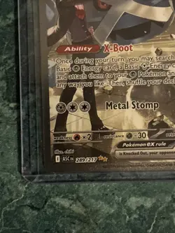 Pokemon TCG Steven's Metagross EX Full Art Holo Rare 289/217 Ascended Heroes NM - Image 4