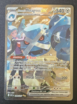 Pokemon TCG Steven's Metagross EX 289/217 Ascended Heroes Special Illustration - Image 1