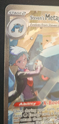 Pokemon TCG Steven's Metagross EX 289/217 Ascended Heroes Special Illustration - Image 5