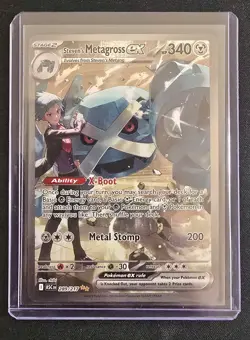 Pokemon TCG Steven's Metagross EX 289/217 Ascended Heroes - Pack Fresh / NM - Image 1