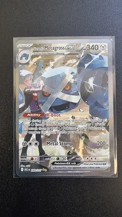 Pokemon TCG Steven's Metagross EX 289/217 Ascended Heroes - Image 1