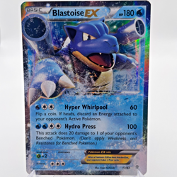Pokemon TCG Blastoise EX 17/83 Ultra Rare Holo Generations XY Card NM - Image 1