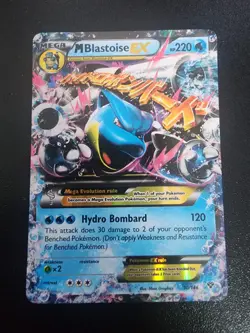 POKEMON TCG - M BLASTOISE EX (30/146) ULTRA RARE - XY BASE SET - Image 1