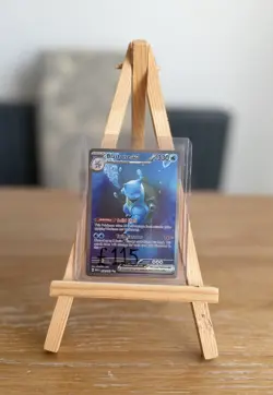 Pokemon TCG Blastoise EX Scarlet & Violet Card 200/165 Blastoise Sir - NM / GEM - Image 1