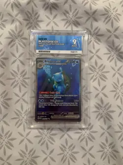 Pokemon TCG Blastoise EX Scarlet & Violet 151 Card 200/165 Sir Ace 9 - Image 1