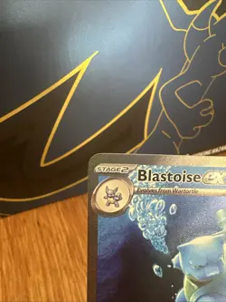 Pokemon TCG Blastoise EX 200/165 and charizard ace 9 - Image 2