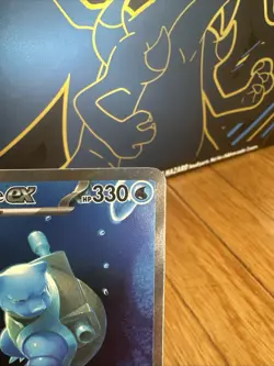 Pokemon TCG Blastoise EX 200/165 and charizard ace 9 - Image 3