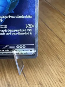 Pokemon TCG Blastoise EX 200/165 and charizard ace 9 - Image 4