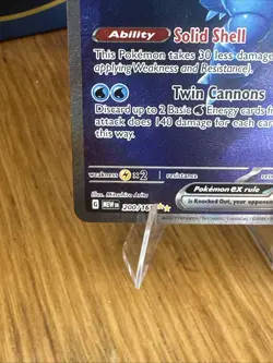 Pokemon TCG Blastoise EX 200/165 and charizard ace 9 - Image 5