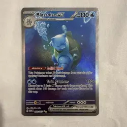 Pokemon Blastoise ex Scarlet & Violet-151 200/165 Holo Special Illustration Rare - Image 1