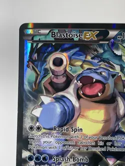 Pokemon TCG - JUMBO Blastoise EX Card Black Star Promo XY122 - Image 2