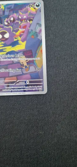 Pokemon TCG Gastly Holo Illustration Rare Card 177/162 Temporal Forces Near Mint - Image 3