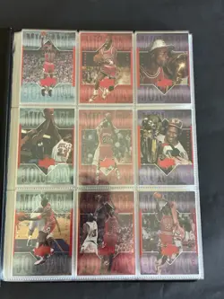 Michael Jordan Athlete Of The Century 1999 Upper Deck 78 Of 90 Near Set Of Cards - Image 5