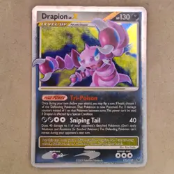 Drapion LV.X NM Platinum 123/127 Pokemon TCG Holo Ultra Rare Card Lv. X 123/127 - Image 1