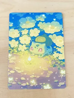 Japanese ART STYLE Bulbasaur Fan Full Art Pokemon Custom Card/perfect bookmark - Image 1