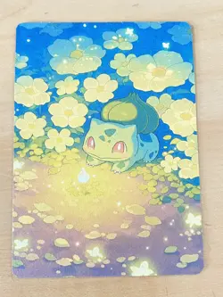 Japanese ART STYLE Bulbasaur Fan Full Art Pokemon Custom Card/perfect bookmark - Image 3