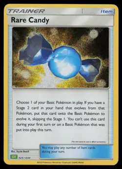 Rare Candy (CLV) Holo Trading Card Game Classic 025/034 NM Pokemon - Image 1