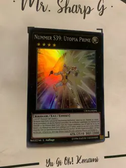 NUMMER S39: UTOPIA PRIME - 1. AUFLAGE CROS-DE094 DE Yu Gi Oh! CARD SUPER RARE - Image 3