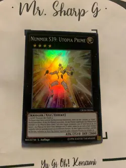 NUMMER S39: UTOPIA PRIME - 1. AUFLAGE CROS-DE094 DE Yu Gi Oh! CARD SUPER RARE - Image 4