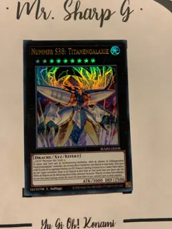 NUMMER S38: TITANGALAXIE - 1. AUFLAGE BLMM-DE038 DE Yu-Gi-Oh! CARD ULTRA RARE - Image 3