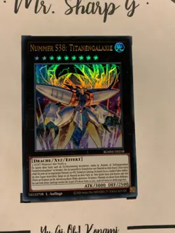 NUMMER S38: TITANGALAXIE - 1. AUFLAGE BLMM-DE038 DE Yu-Gi-Oh! CARD ULTRA RARE - Image 4