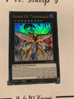 NUMMER S38: TITANGALAXIE - 1. AUFLAGE BLMM-DE038 DE Yu-Gi-Oh! CARD ULTRA RARE - Image 5