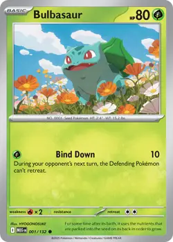 Bulbasaur 1/132 Common | Mega Evolution | Pokemon Card - Image 1