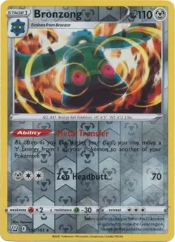 Bronzong 102/163 Reverse Holo | Battle Styles | Pokemon Card - Image 1