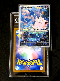 Clefairy 094/088 Perfect Order Holo + MYSTERY TAG 10 SLAB POKEMON CARD - Image 1
