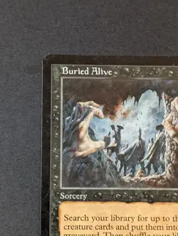 MTG - 1x Buried Alive - Odyssey - LP - Vintage - Rare Magic The Gathering #118 - Image 4