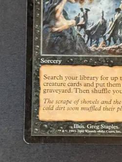 MTG - 1x Buried Alive - Odyssey - LP - Vintage - Rare Magic The Gathering #118 - Image 5