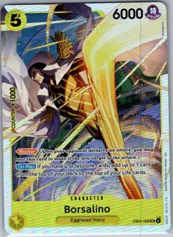 Borsalino EB04-058 SR Adventure on Kami's Island - One Piece Card - NM - Image 1