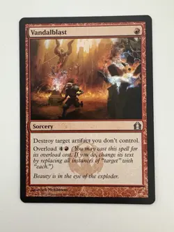 Vandalblast MTG Magic the Gathering Card NM Near Mint RTR - Image 1