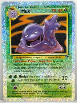 2002 Pokemon Card TCG Muk 16/110 Legendary Collection Reverse Holo Rare Foil - Image 1
