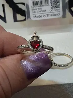 Pandora Disney Brand New Villains Evil Queen Ring 7 Sterling silver 193422C01 - Image 1