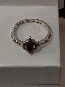 Pandora Disney Brand New Villains Evil Queen Ring 7 Sterling silver 193422C01 - Image 5