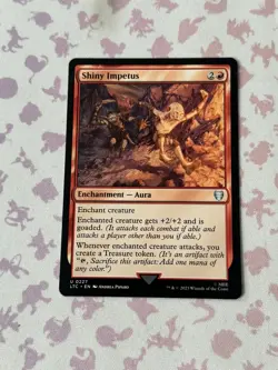 MTG - Shiny Impetus - LTC 0227 - Image 1